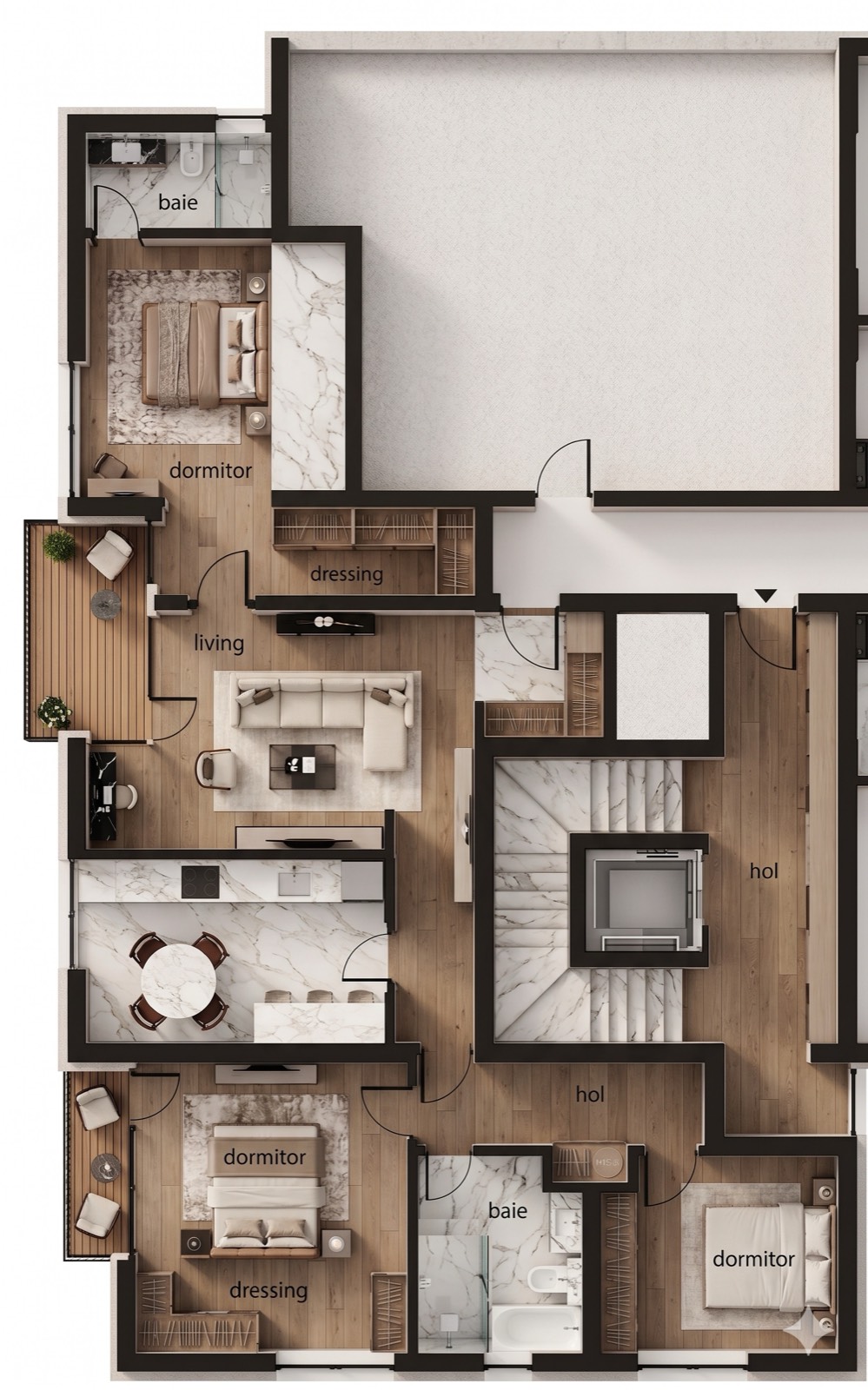 4 Camere Tip C — Varianta 4